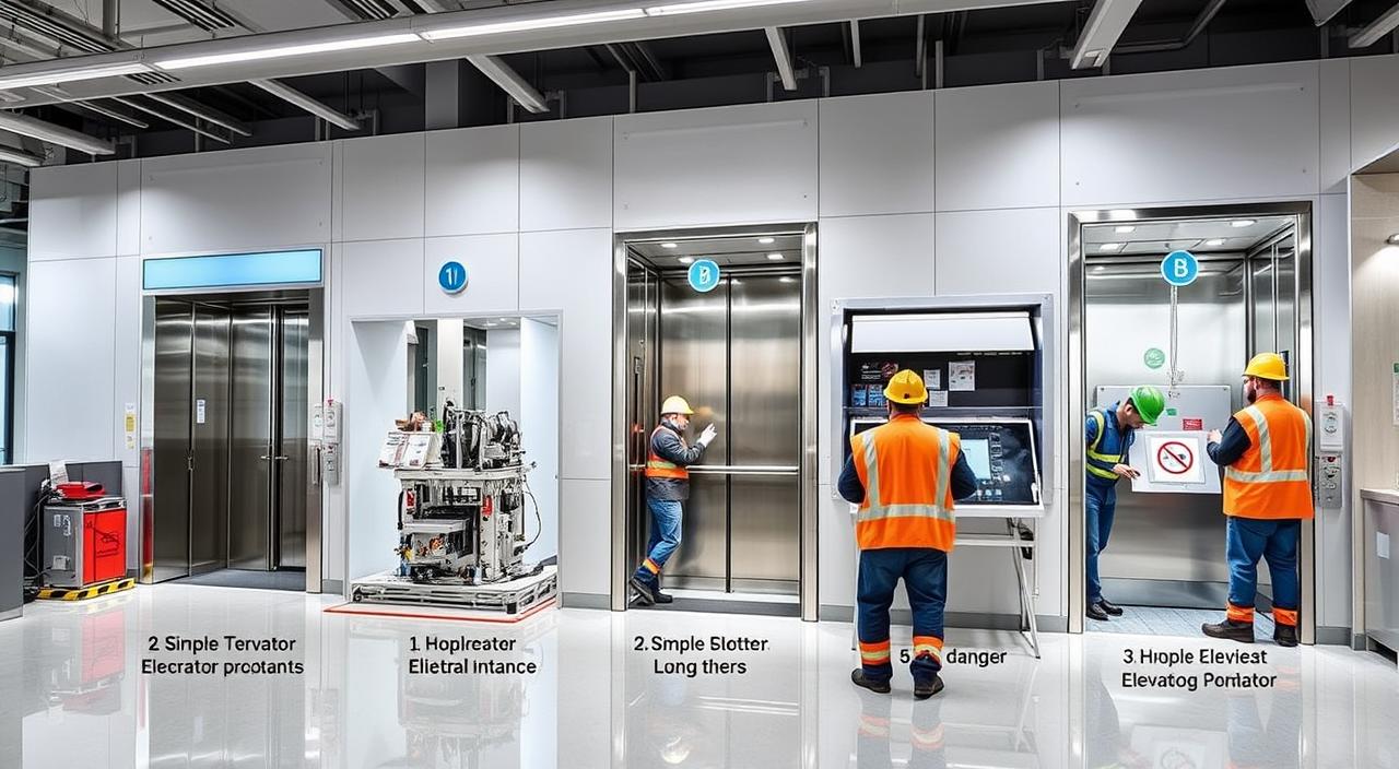 5 خطوات بسيطة لتركيب المصاعد بشكل فعال. 1 اساس المصعد للتركيب وصيانة المصاعد