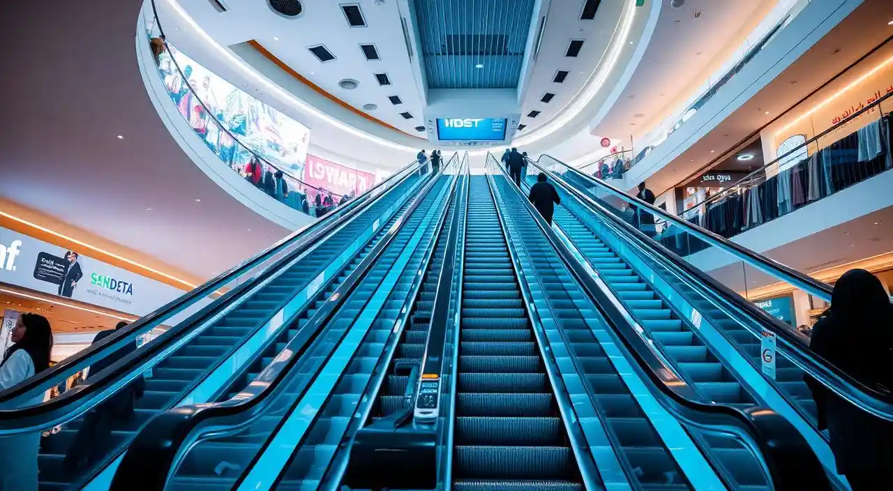 السلالم الكهربائية