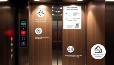 نقاط الأمان الأساسية عند شراء مصعد.